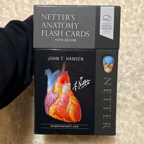 netter Other Netters Anatomy Flash Cards 5th Edition Nwot Poshmark